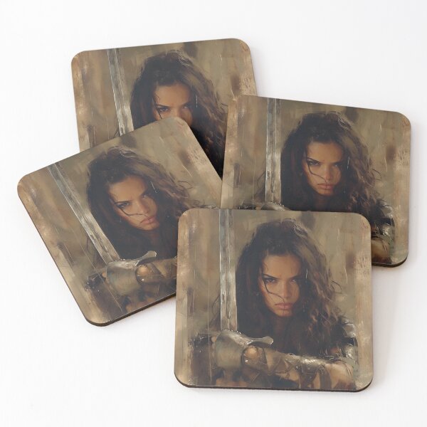 Item preview, Warrior Woman - Fantasy Art designed and sold by Seeker7Seven.