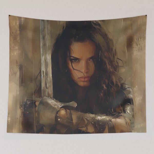 Item preview, Warrior Woman - Fantasy Art designed and sold by Seeker7Seven.
