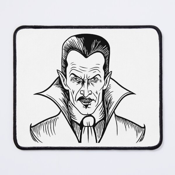 Item preview, Dracula Line Drawing designed and sold by GeoSketchWear.