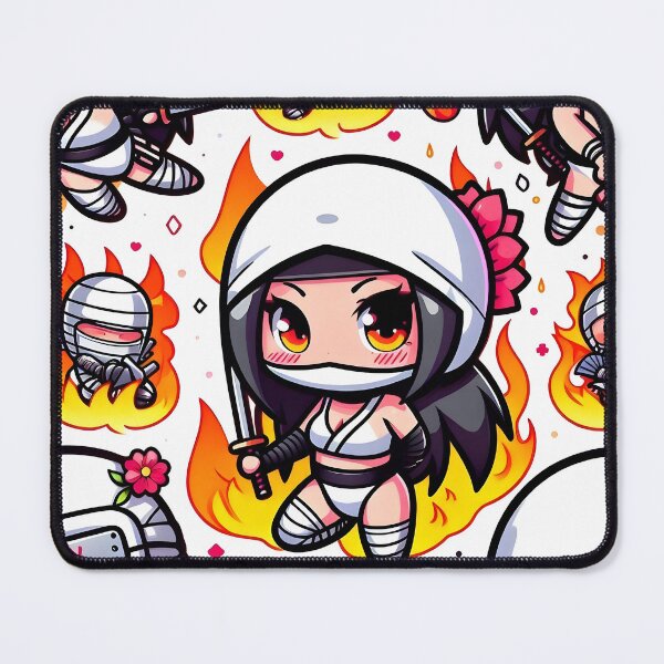 Item preview, Hot-cute Chibi ninja pattern 45.0 designed and sold by StickyGuys.