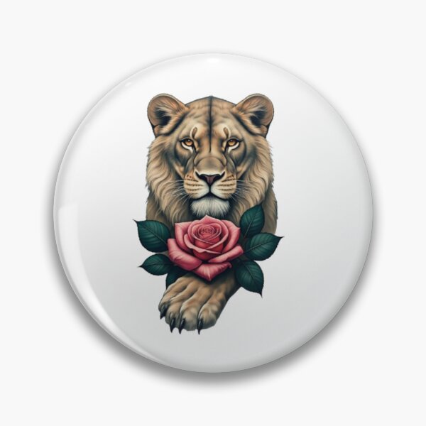 Item preview, Lioness and Rose designed and sold by artistmagicshop.
