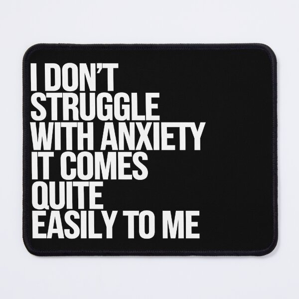 Item preview, Struggle with Anxiety designed and sold by tachyon273.