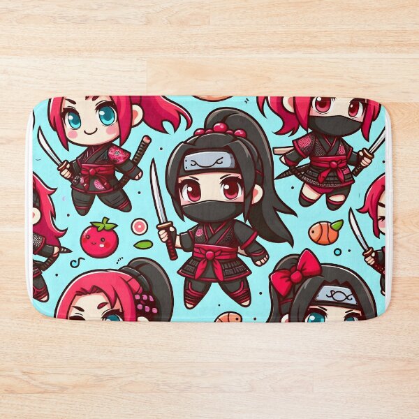 Item preview, Hot-cute Chibi ninja pattern 46.0 designed and sold by StickyGuys.