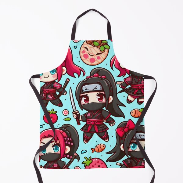 Item preview, Hot-cute Chibi ninja pattern 46.0 designed and sold by StickyGuys.