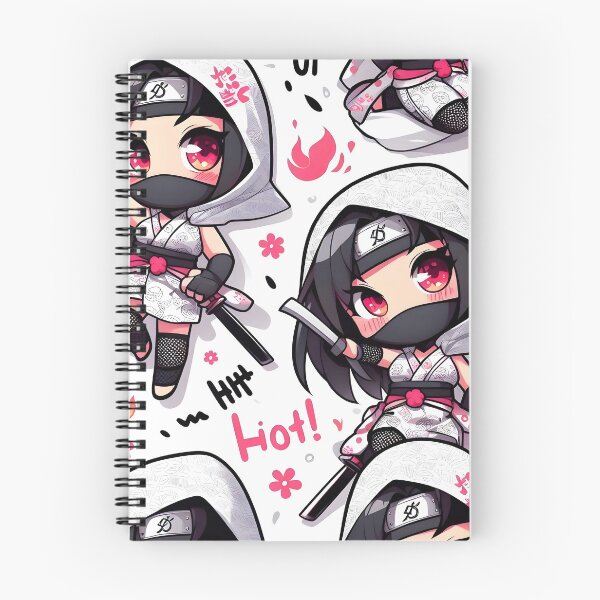 Item preview, Hot-cute Chibi ninja pattern 47.0 designed and sold by StickyGuys.