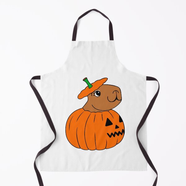 Item preview, Halloween Pumpkin Capybara designed and sold by Sartoris Art.