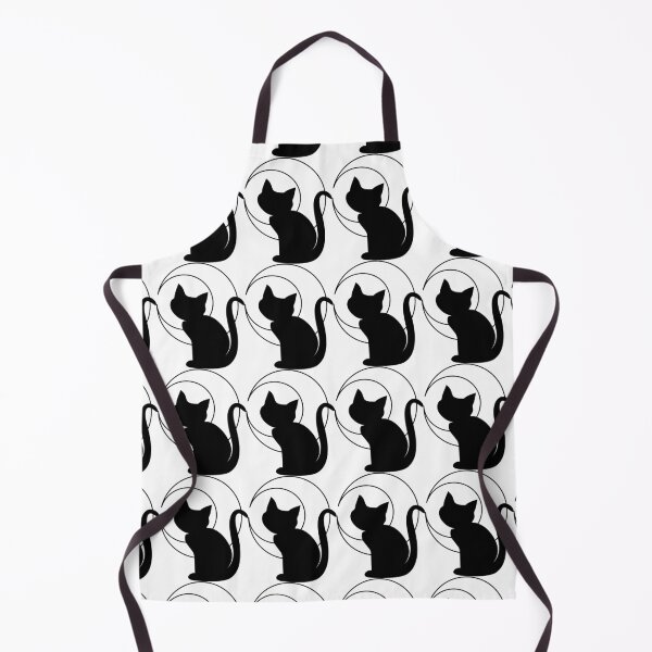 Item preview, black cat and moon designed and sold by e-milka.