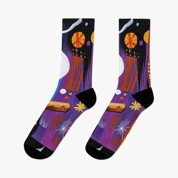 Artikelvorschau, Brennende Zigarre mit wirbelndem weißen Rauch auf farbenfrohem abstrakten Hintergrund mit geometrischen Formen, digitale Kunst entworfen und verkauft von OlfactoART Studio.