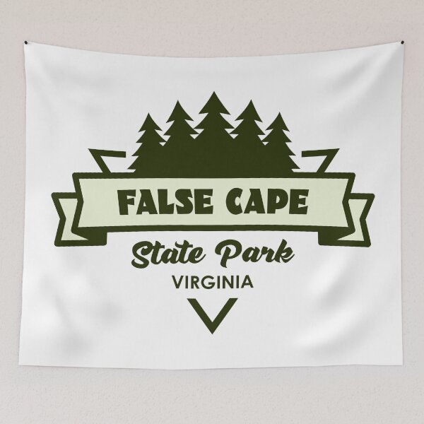 Item preview, False Cape State Park Virginia Trees And Ribbon designed and sold by bivenart.