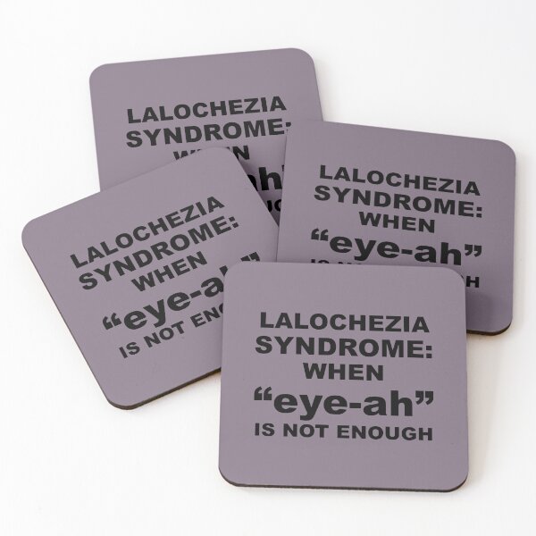 Item preview, Lalochezia Syndrome - When eye-ah Is Not Enough designed and sold by taiche.