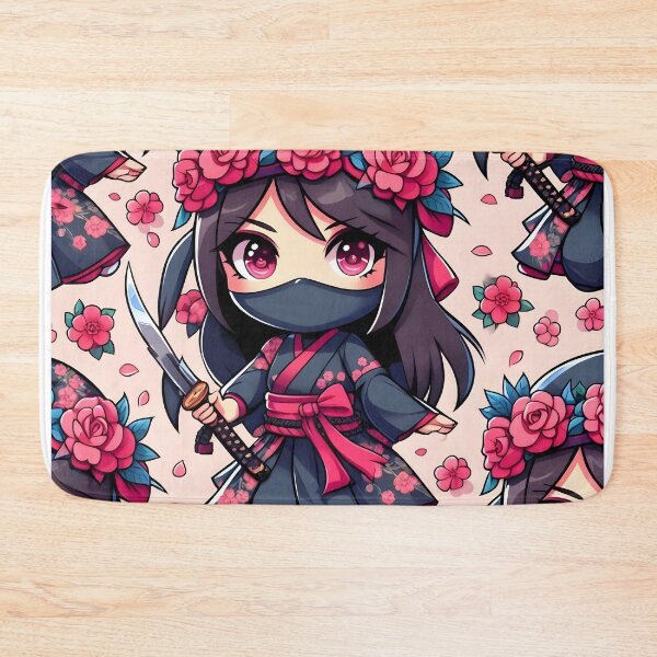 Item preview, Hot-cute Chibi ninja pattern 49.0 designed and sold by StickyGuys.