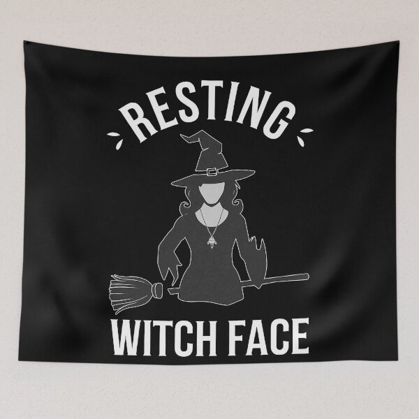 Item preview, Resting Witch Face designed and sold by tachyon273.