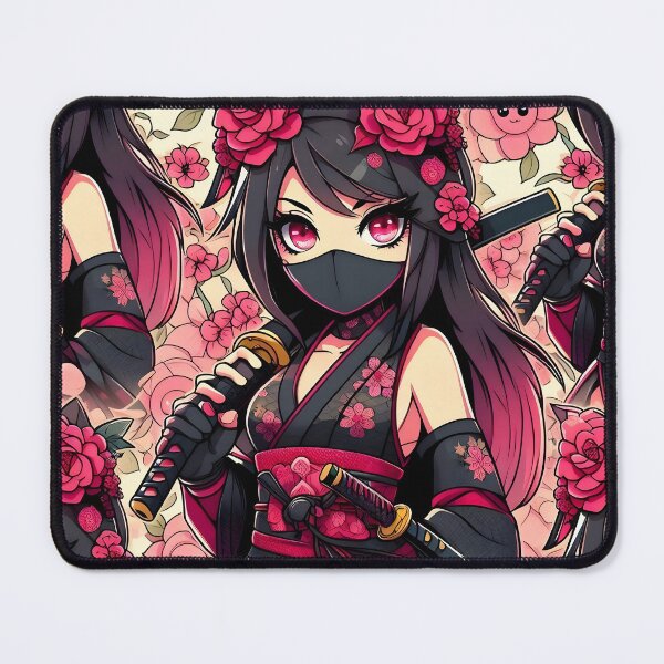 Item preview, Hot-cute Chibi ninja pattern 50.0 designed and sold by StickyGuys.