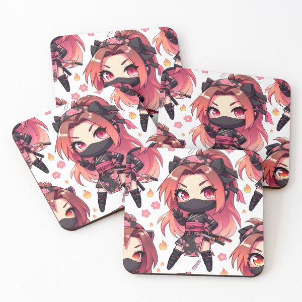 Item preview, Hot-cute Chibi ninja pattern 51.0 designed and sold by StickyGuys.