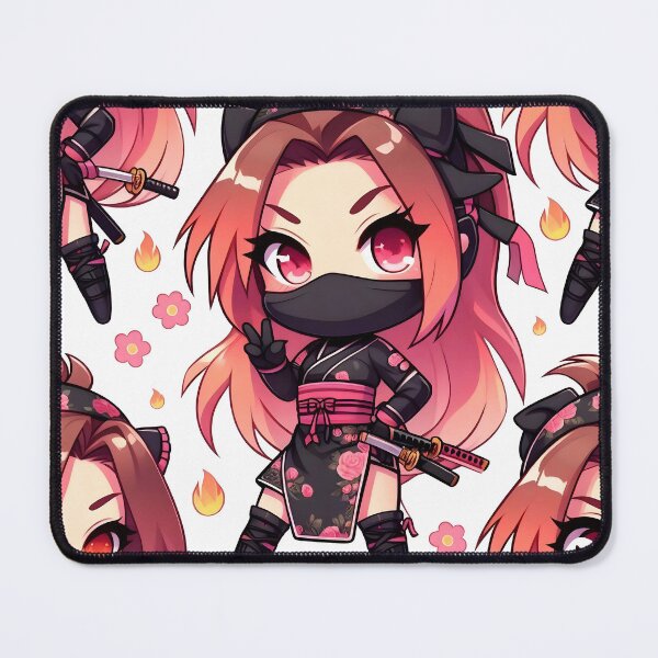 Item preview, Hot-cute Chibi ninja pattern 51.0 designed and sold by StickyGuys.