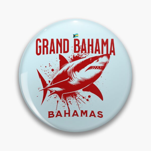 Artikelvorschau, Bahamas-Souvenirgeschenk: Grand Bahama Bahamas Shark entworfen und verkauft von shoptshirtswag.