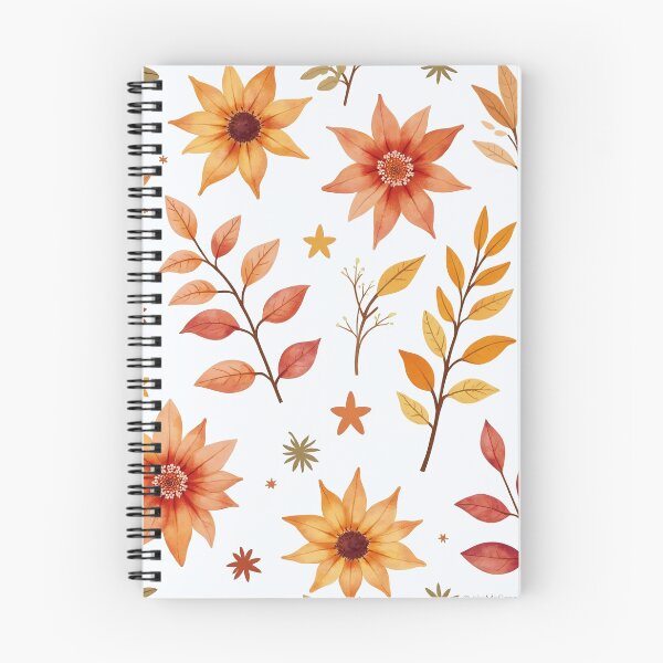 Item preview, Pattern with mix of Warm Colorful Autumn Leaves, Capturing the Essence of Nature's Seasons.  designed and sold by twisted-dot.