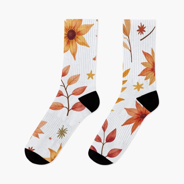 Item preview, Pattern with mix of Warm Colorful Autumn Leaves, Capturing the Essence of Nature's Seasons.  designed and sold by twisted-dot.