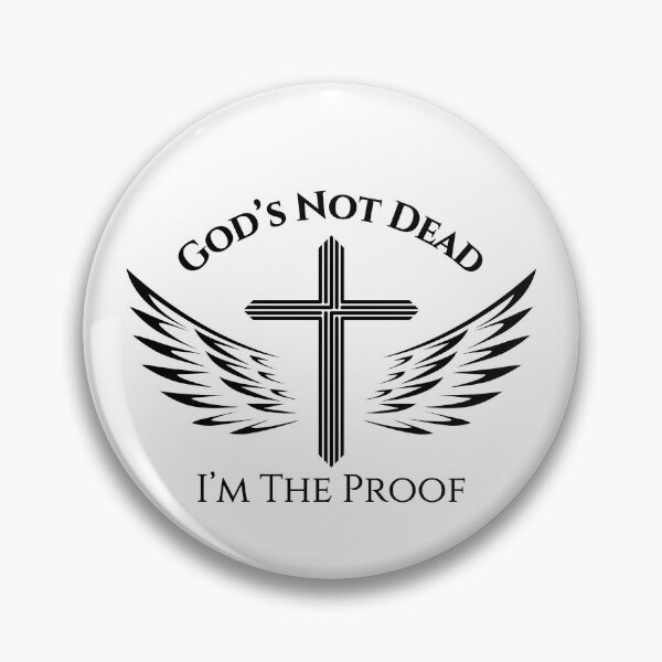 Item preview, God's Not Dead I'm The Proof, black designed and sold by Redeemed365.