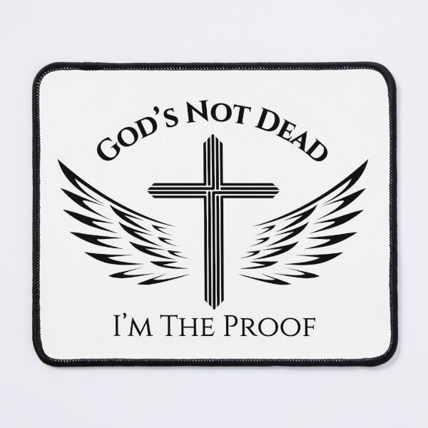 Item preview, God's Not Dead I'm The Proof, black designed and sold by Redeemed365.