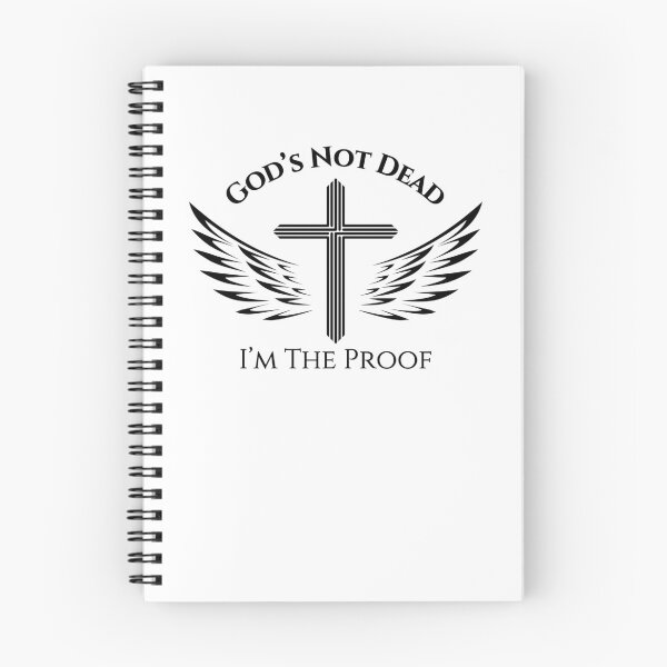 Item preview, God's Not Dead I'm The Proof, black designed and sold by Redeemed365.