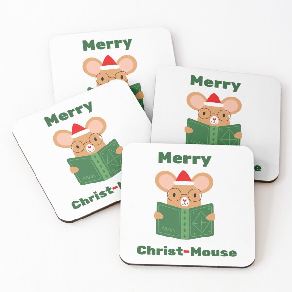 Item preview, Merry Christ-Mouse: Cozy Bookworm Holiday Vibes designed and sold by HELL0WBELLO.