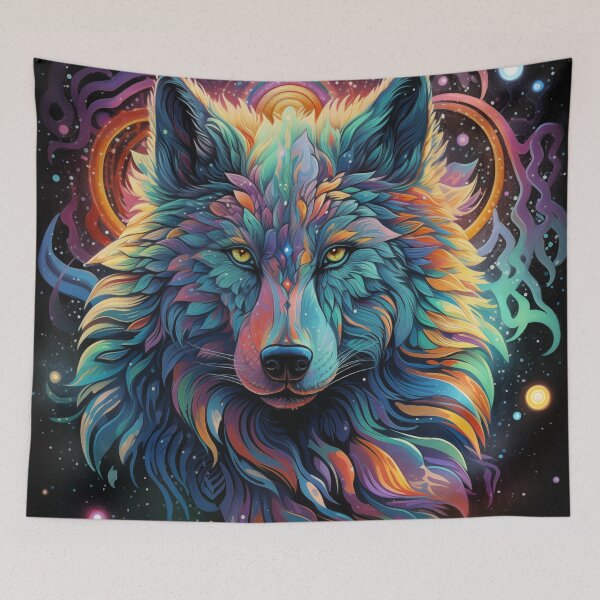 Item preview, Cosmic Wolf designed and sold by Rtymer.