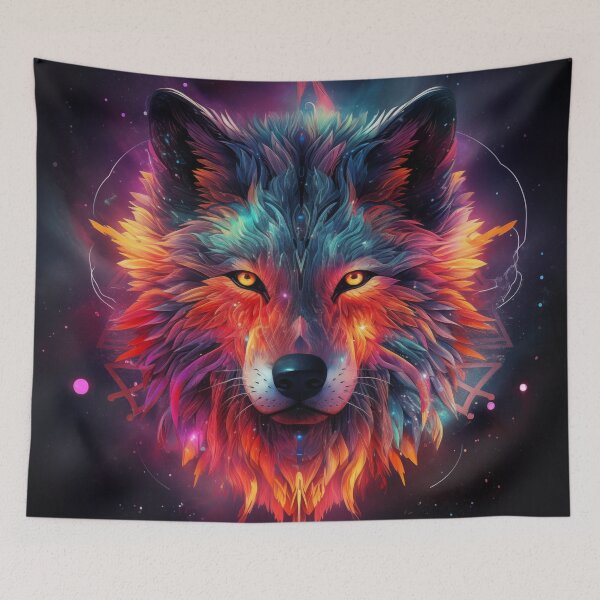Item preview, Cosmic Wolf designed and sold by Rtymer.