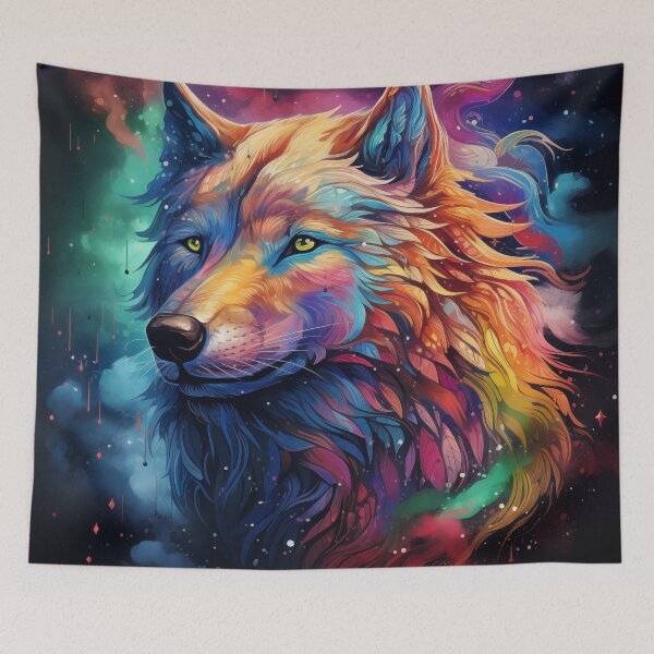 Item preview, Cosmic Wolf designed and sold by Rtymer.