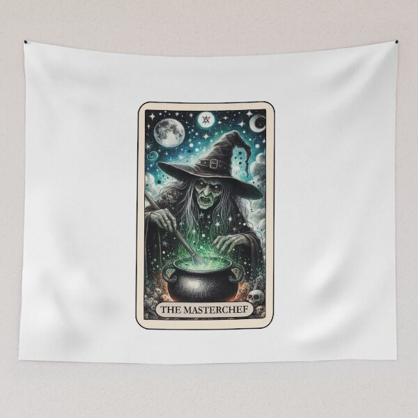 Item preview, The masterchef halloween tarot card designed and sold by CleanDecor.