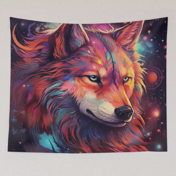 Item preview, Cosmic Wolf designed and sold by Rtymer.