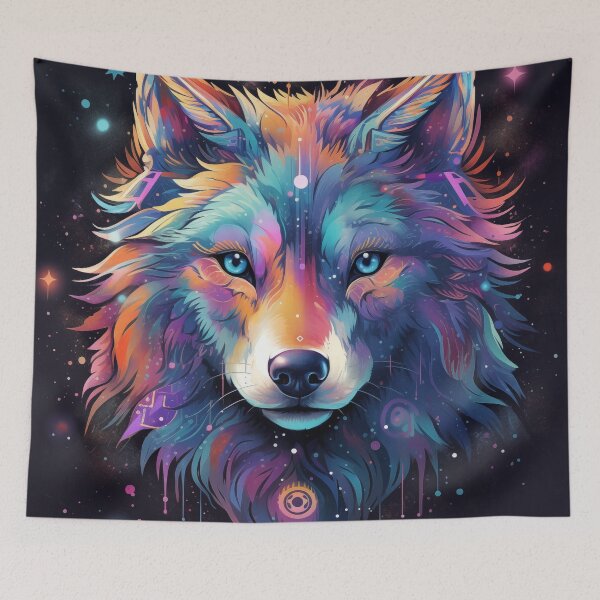 Item preview, Cosmic Wolf designed and sold by Rtymer.
