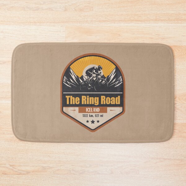 Item preview, Ring Road (Route 1) Iceland Cycling Mountain Design designed and sold by CynthiaGraphics.