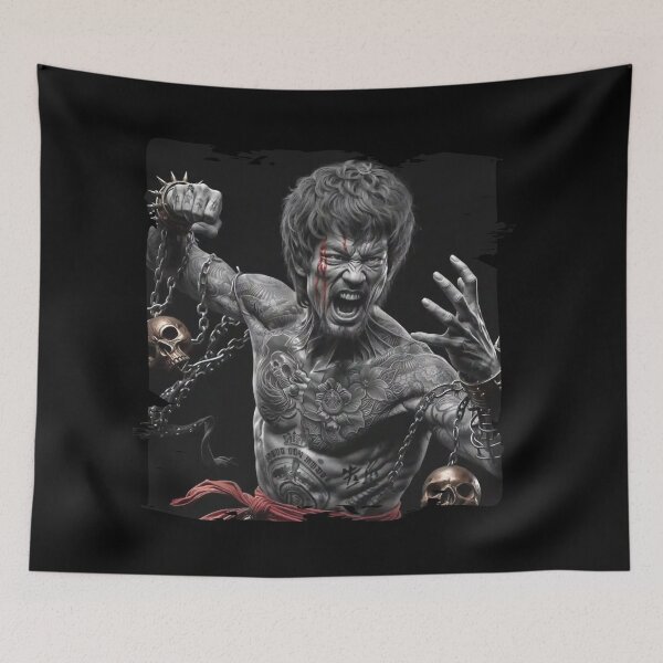 Item preview, Warrior Breaking Free from the Chains of Death - Epic Art designed and sold by Hungry-Murphy.