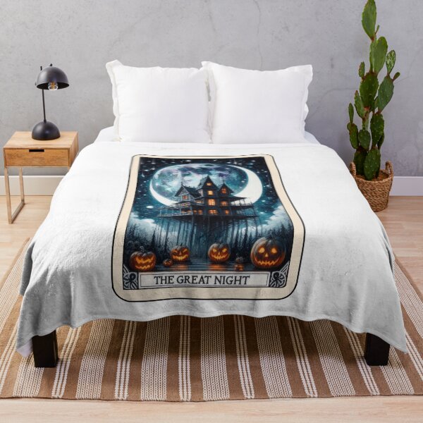 Item preview, The great night halloween tarot card designed and sold by CleanDecor.