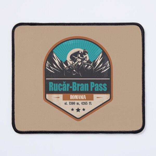 Item preview, Rucăr - Bran Pass Romania Cycling Mountain Design designed and sold by CynthiaGraphics.