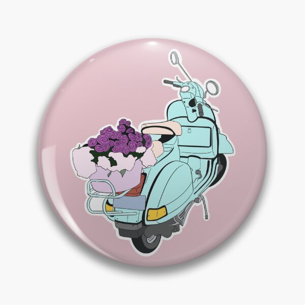 Artikelvorschau, Blumen Moped entworfen und verkauft von Rasmuschrist.