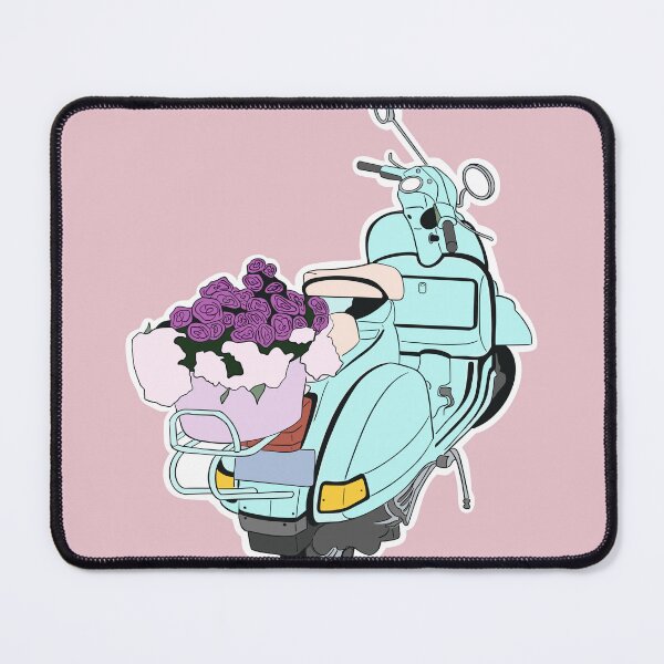 Item preview, Flowers Moped designed and sold by Rasmuschrist.