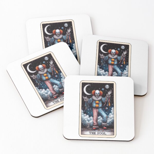 Item preview, The fool halloween tarot card designed and sold by CleanDecor.