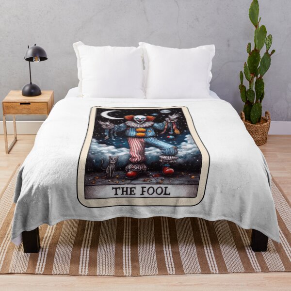 Item preview, The fool halloween tarot card designed and sold by CleanDecor.