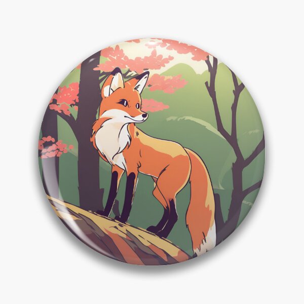 Item preview, Fox on a rock  designed and sold by Comfymuffin.
