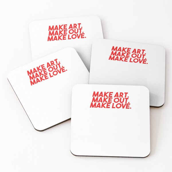 Item preview, Make Art Make out #art is love designed and sold by House Sparrow.