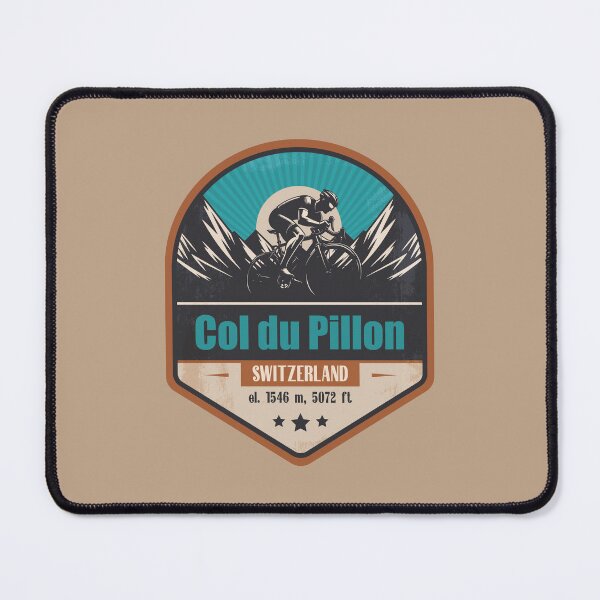 Item preview, Col du Pillon Switzerland Cycling Mountain Design designed and sold by CynthiaGraphics.
