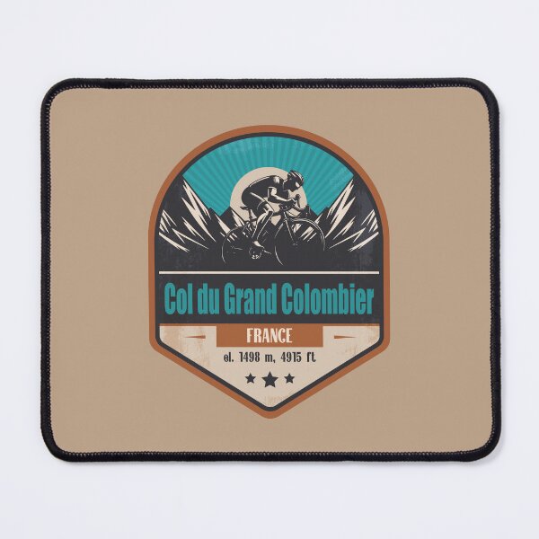 Item preview, Col du Grand Colombier France Cycling Mountain Design designed and sold by CynthiaGraphics.