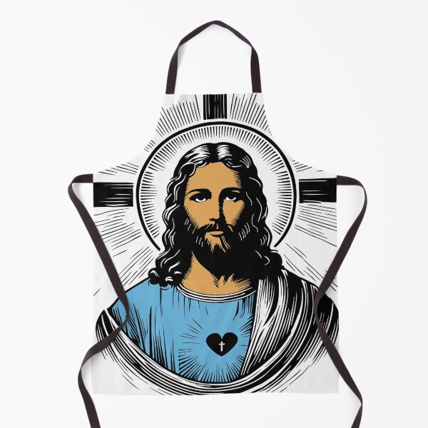 Item preview, Divine Sacred Heart of Jesus - Indian Religious Art by Kartick Dutta designed and sold by KARTICK DUTTA.