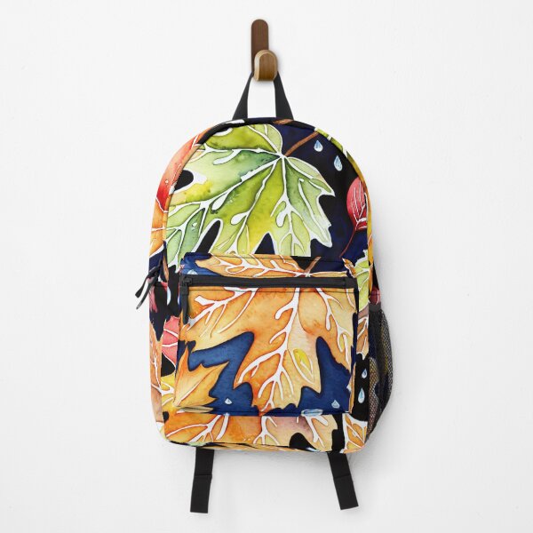 Item preview, Pattern with Wet Colorful Autumn Maple Leaves, Capturing the Essence of Nature's Seasons. designed and sold by twisted-dot.