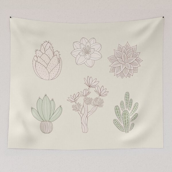 Item preview, cute succulent set plant lovers aesthetic designed and sold by rlav123.