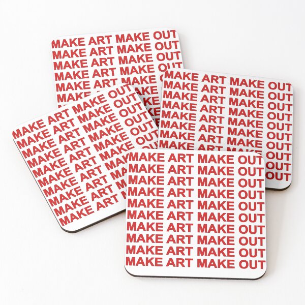 Item preview, Make Art Make out  designed and sold by House Sparrow.