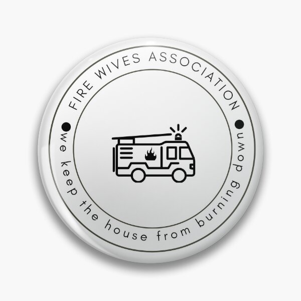 Item preview, Firefighter Fireman Wife / Wives EMS First Responder Wife Sticker designed and sold by samstearns.