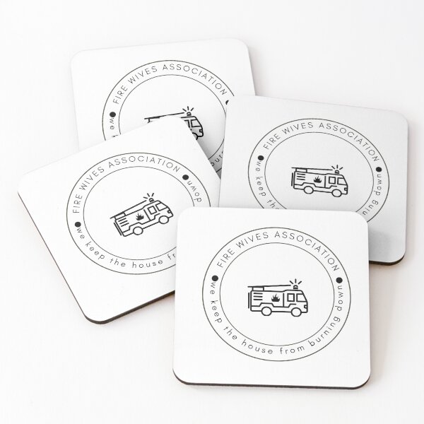 Item preview, Firefighter Fireman Wife / Wives EMS First Responder Wife Sticker designed and sold by samstearns.